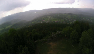 Obraz podglądu z kamery internetowej Kořenov - Štěpánka lookout tower